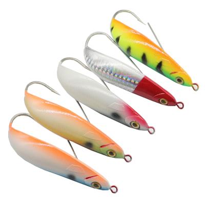 China Metal 7.5cm/20g Fishing Spoon Minnow Anti-Snag Seawater Anti-snag Cord Bait Wobbler Hard Vivid Fishing Lure for sale