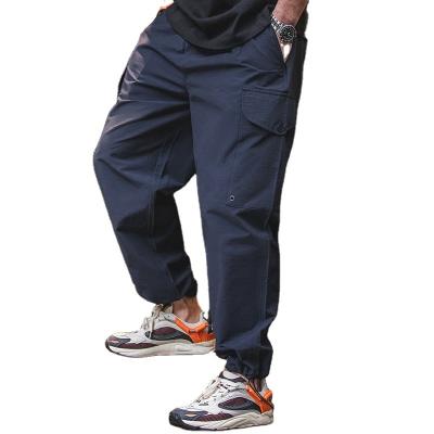 China M65 Overalls Breathable Price Coupons Big Pockets Loose Plaid Straight Dark Drawstring Casual Pants Trousers for sale