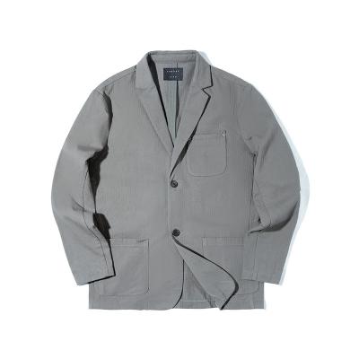 China Retro Viable Japanese Straight Men's Casual Jacket Gray Suit Jacket Functional Suit Cityboy for sale