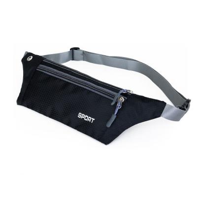 China Custom Cheap Colorful Washable Fitness Adjustable Belt Sport Waist Bag Outdoor Sports Fitness for sale