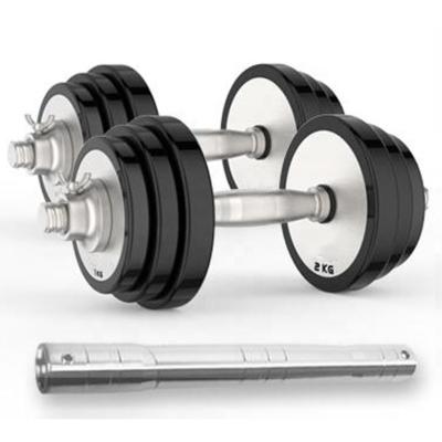 China Durable Fashionable Cheap Price Body Building Gym Equipments Iron And Rubber Weights Dumbbell Sale for sale