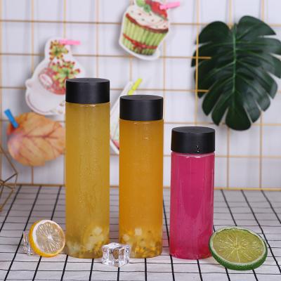 China Factory Sale 500ml Bottle 500ml Non-toxic Plastic Round Mineral Water Bottle 500ml Round Beverage Bottle for sale