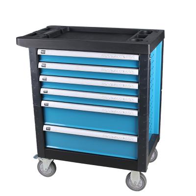 China PROFESSIONAL METAL TOOL CABINET of car tools WITH TOOLS, WERKZEUG, KRAFTWELE TOOL TROLLEY for sale