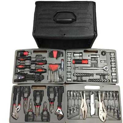 China China Automotive General Mechanic Tools /Household Tool Kit 105pcs Case Tool Kit Set w/ 4-Drawer for sale