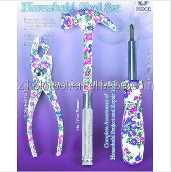 China Other 3 piece garden tool kits/ladies printed tool kit/klein tools for sale