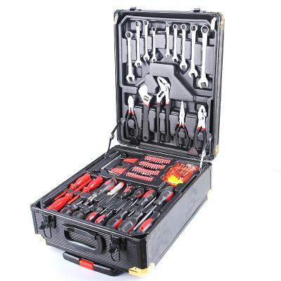 China TOOLKIT Europe Hot Selling 186pcs Auto Aluminum Tool Kit Case Tool Kit for sale