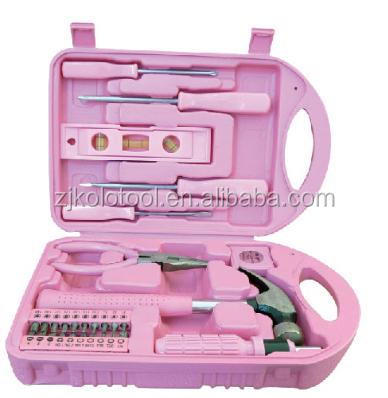 China Lady Tool Kit, Promotion Household Tool Kit Gift Set Pink Tool Kit For Women for sale