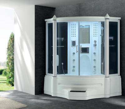 China Steam shower room for 2 person with LCD TV and radio for sale