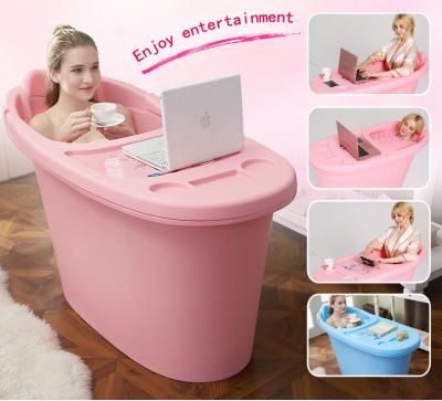 China low price food grade plastic tub PP material adult bathtub portable hot tub for sale