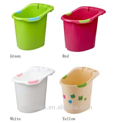 China High quality food grade freestanding bathtub plastic simple bathtub for baby for sale