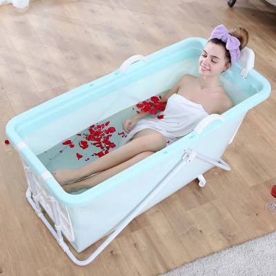 China Safety PP material adult bath tub folding bathtub plastic/portable bathtub for sale