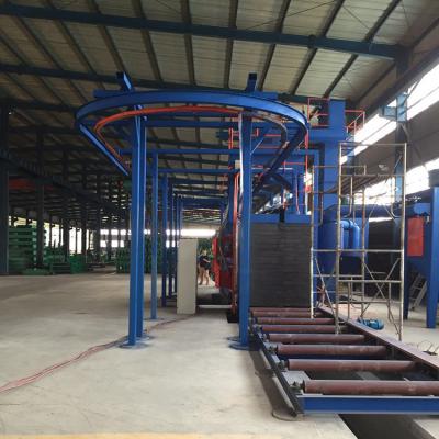 China Q38 Series Catenary Shot Blasting Machine Surface Sand Cleaning And Derusting Equipment for sale