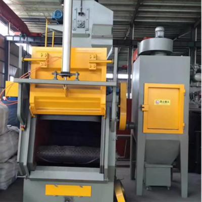 China Q3210 Surface Cleaning Automatic Loading And Unloading Crawler Shot Blasting Machine For Polishing Small Castings for sale