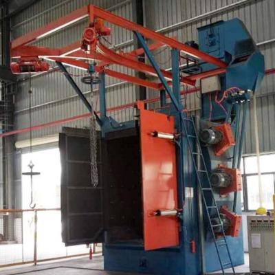 China Surface Cleaning Special Hook Shot Blasting Machine For Material To Remove Oxide Skin for sale