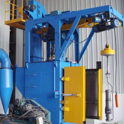 China Hook Type Surface Cleaning Shot Blasting Machine For Industrial Steel Castings Cleaning And Derusting for sale