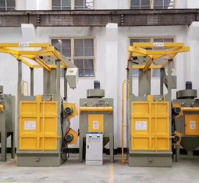 China Q37 Series Customized Double Hook Surface Cleaning Shot Blasting Machine For Surface Cleaning Of Castings for sale