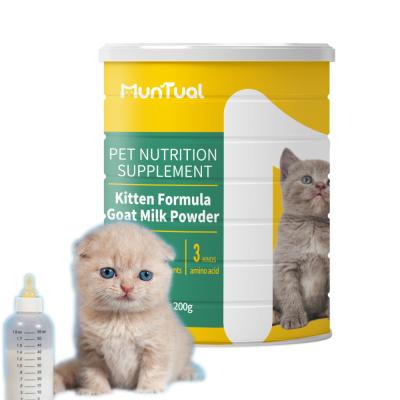 China High Quality Protein Supplement Calcium Immunity Supplements Nutritional Kitten Goat Milk Powder For Small Cats for sale