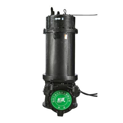 China Sewage treatment water pump manufacturer submersible sewage pump head full non-clogging stainless steel sewage pump for sale