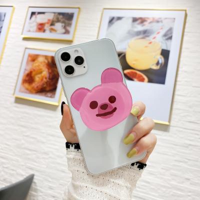 China Custom Logo Acrylic Mobile Phone Holders Factory Gifts Phone Outlet Promotional Grip Adjustable Stand Holder OEM for sale