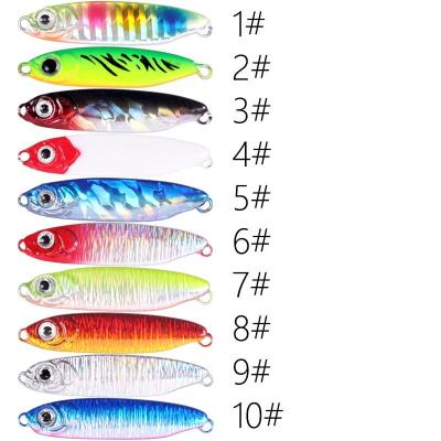 China Lead Colead 5g-30g Trout Jig Trolling Spoon Lure Artificial Hard Baits Shore Cast Jigs Lure Metal Slow Jigging for sale