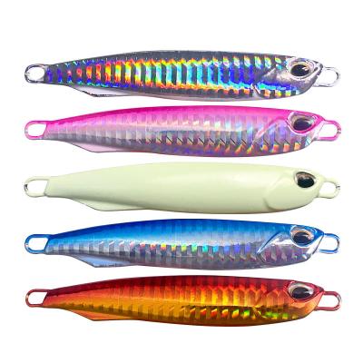 China Lead Colead New Design 40g 60g Glow metal jig Slow pitch jig Slow jig for sale