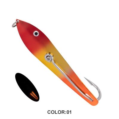 China Lead Colead Stainless Steel Multiple colors Luminous Metal Sequin Fishing Lures Bass Spoon Crank Bait Spinner Spoon Fishing Lure for sale