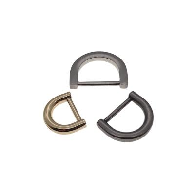 China Handbag 3MM wire diameter high quality leather accessories alloy metal D-ring buckle for sale