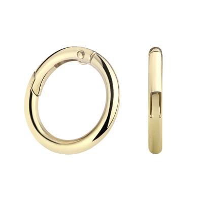 China Wholesale Bag Accessories Manufacturers Supply Multi Color And Size Zinc Alloy O Ring Buckle Spring for sale