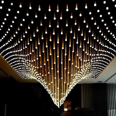 China Large luxury European-style hotel hanging chandelier elegant wedding ceiling led modern luxury chandelier for sale