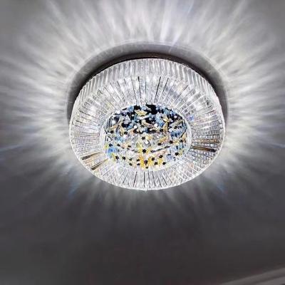 China Small Size Modern Quality Chandelier Low Suspended Ceiling Crystal Ceiling Mount Lights for sale