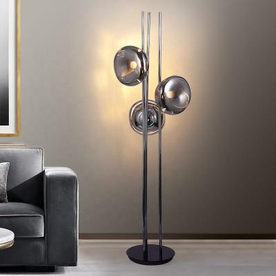 China Modern high quality American contemporary creative simple hotel bedroom living room led floor lamp for sale