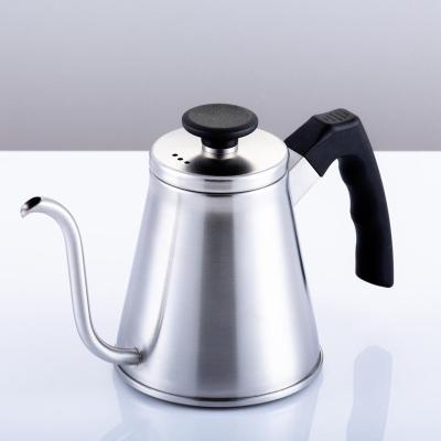 China Sustainable Tea Kettle Gooseneck Kettle Pour Over Coffee Kettle For Drip Coffee Or Home Camping for sale