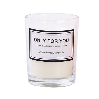 China Luxury Wholesale Private Label Aromatherapy Bougie Vela De Cera De Soja Logo Organic Scented Soy Wax Custom Candles With Glass for sale