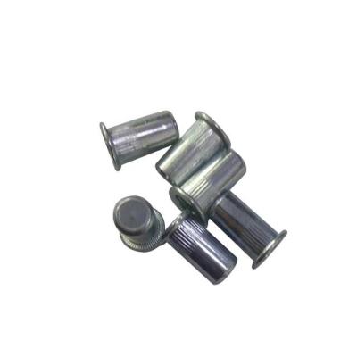 China Heavy Industry Flat Head Rivet Nut Moveing ​​Slotted Body Jack Nut Blind Rivet Nut for sale