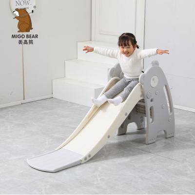 China 0-8 Years Private Label Toy Baby Children Big Designer Non-Toxic Sliding Logo Custom Kids Playground Plastic Swing Slides For Children for sale