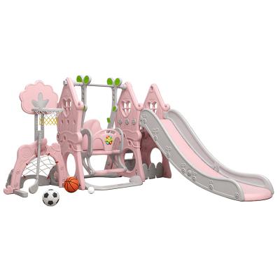 China High Quality Indoor Kid Playground Kids Playground Kids Sliding Toys Slide Pool And Plastic Swing Set for sale