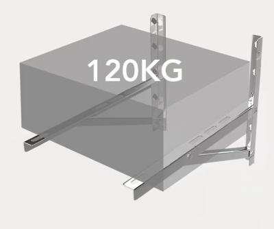 China Custom Stainless Steel Bracket Mounting Parts For Outdoor Air Conditioning Units 1.5-3.0P for sale