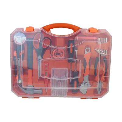 China Hot Popular High Quality Household Professional Electrical Repair Tool Kit Multifuction Plastic Box DIY Tool BR1116 for sale