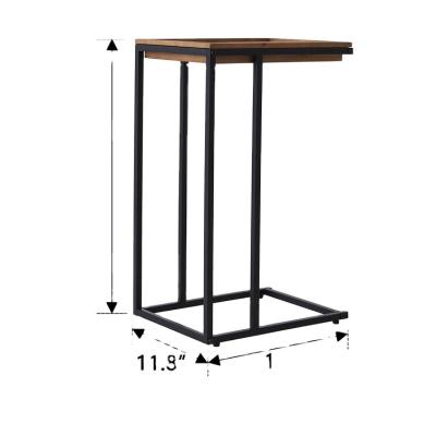 China Modern Metal Console Table End Table Small C Simple Modern Wood Table Table for sale