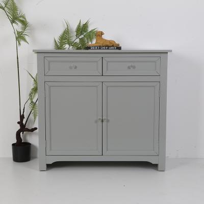 China PANEL Entrance Mudroom Furniture Wooden Storage Cupboard Sideboard With Drawers for sale