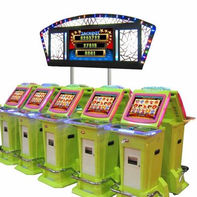 China Hot Selling Metal+Plastic Cicus Casino Coin Pusher Game Machine Roulette Slot Machine Game Panel Touch Screen Magic Slot Machines For Sale for sale