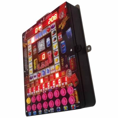 China Small Mini Metal+Plastic Automatic Fruit Gift Machine Fruit Gambling Slot Machine Entertainment Game Machine Product for sale