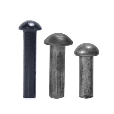 China Stainless steel GB867 semi-round head aluminum rivets round head rivets hollow solid rivets in stock for sale