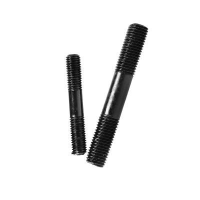 China GALVANIZED 8.8 Double Head Screw Rod With Double-End Teeth Daquan Double Head Bolts And Nuts Customized High Strength Bolt Head Studs for sale