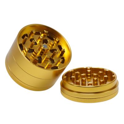 China Dry Herb Grinder High Quality Custom OEM Free Logo Anodized 4 Layer 63mm Aluminum Herb Grinder For Tobacco for sale