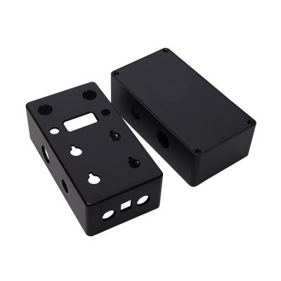 China For Guitar Effects Pedal Aluminum CNC Milled Machined Anodizing Housing Enclosure Electronic Instrument Guitar Effect Pedal for sale