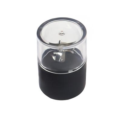 China 63g 700g Automatic Herbal Dry Stored Cone Grinder Electric Black For Spice Salt And Pepper for sale