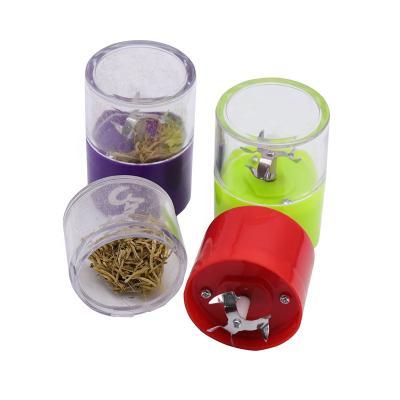 China Tabbaco Otto Dry Fresh Knight Automatic Smart Electric Herb and Hand Held Herb Spice Grinder for sale