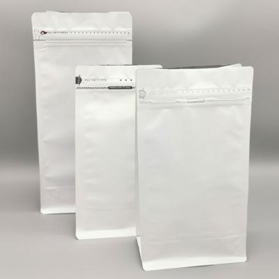 China Flat Bottom Zipper Food Coffee Packaging Pouch Cheap Moisture Proof Express Bag for sale