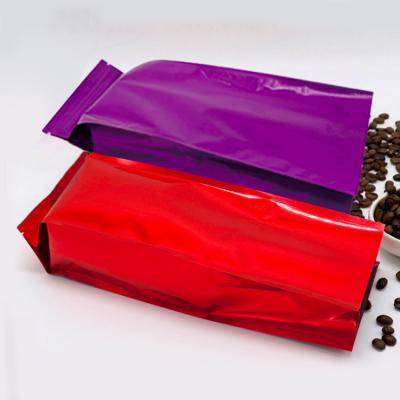 China Custom Coffee Pouch Side Gusset Moisture Proof Bag For Coffee Smell Proof Packaging Plastic Ziplock Coffee Bag With Valve And Zipper for sale